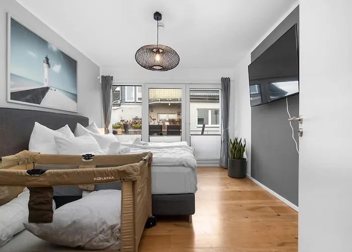 Tolles Design & Luxurioes, Super Komfortabel, 14 Min Koeln Zentrum Lejlighed Hürth